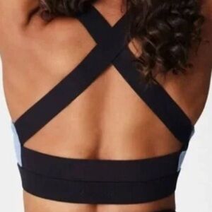 Zentoa Low Impact Sports Bra Sage Green with Black size  XL